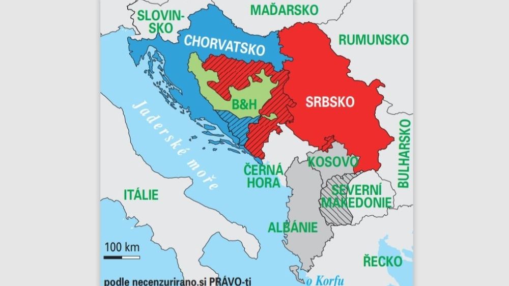 Někdo chce překreslit hranice na Balkáně